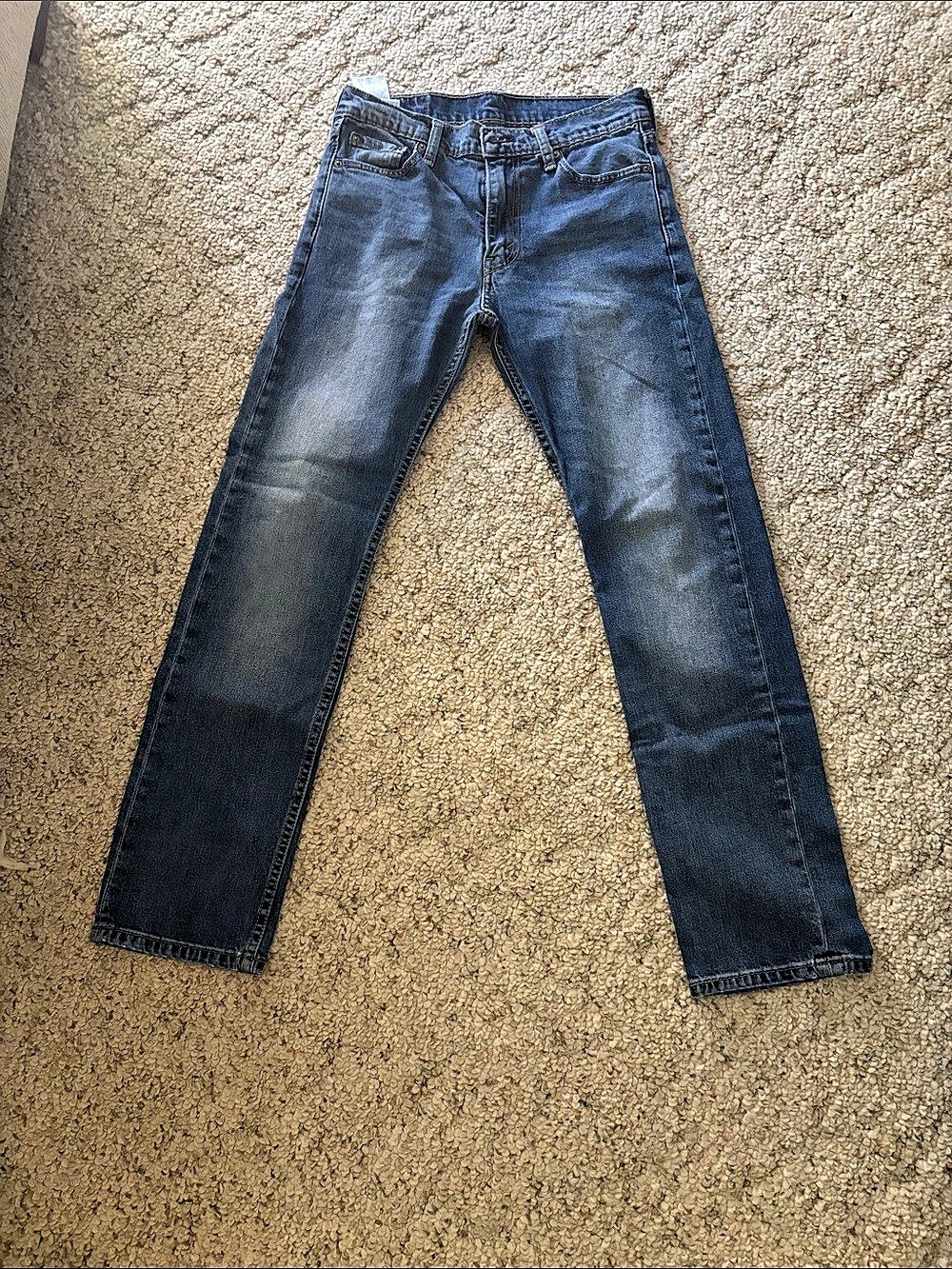 Levi's 511 Slim Fit Jeans Straight Leg Jeans Waist 29 Blue